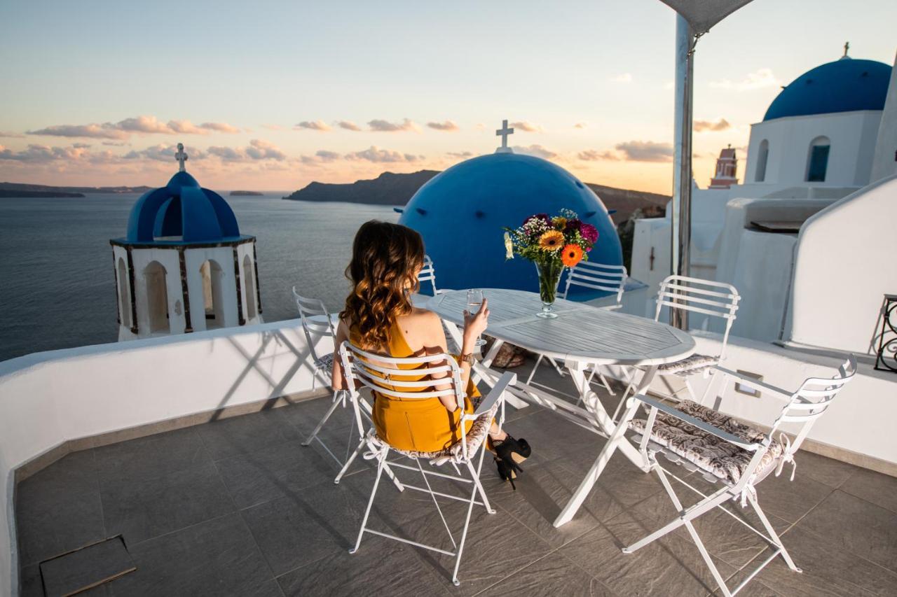 Santo Blue Horizon Blue Domes View Villa Oía Dış mekan fotoğraf
